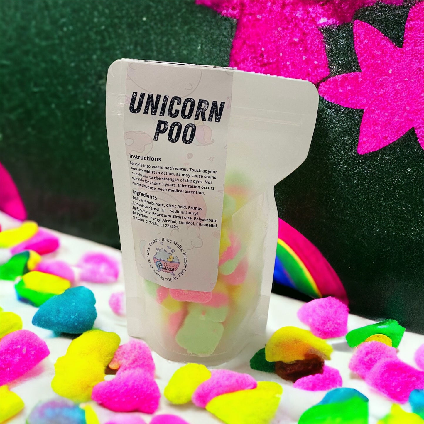 Unicorn Poo Bath Rocks