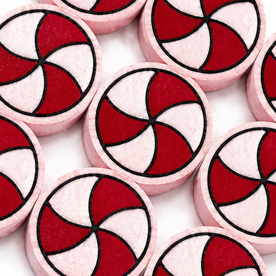 Candy Cane Bath Bomb