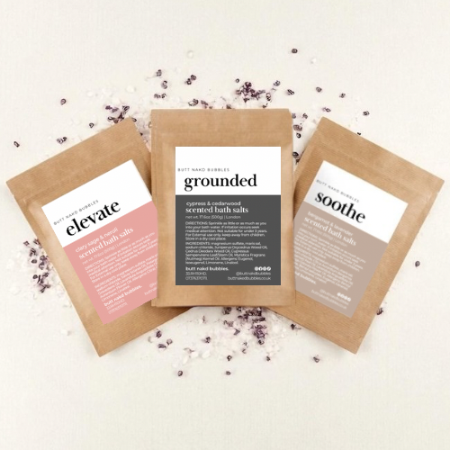 Bath salts essential oils