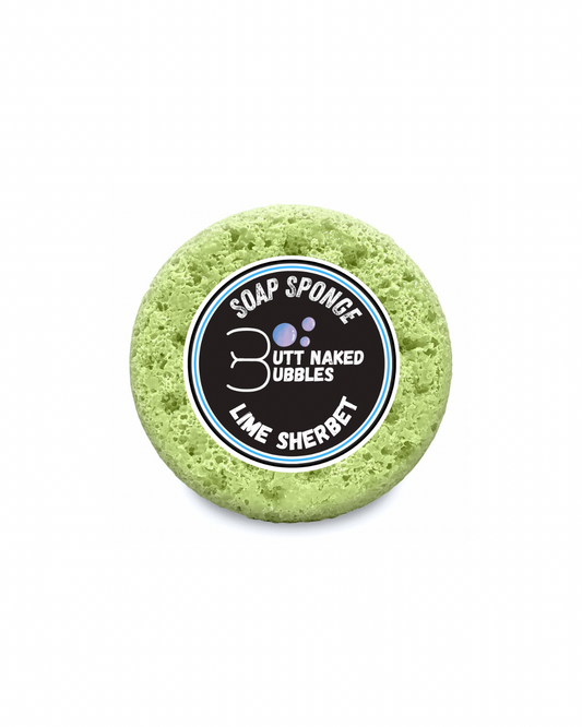 Lime Sherbet Soap Sponge