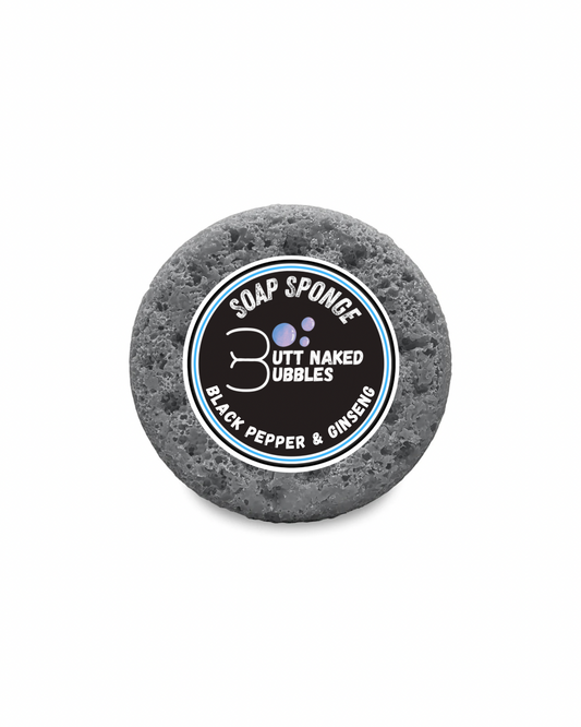Black Pepper & Ginseng Soap Sponge