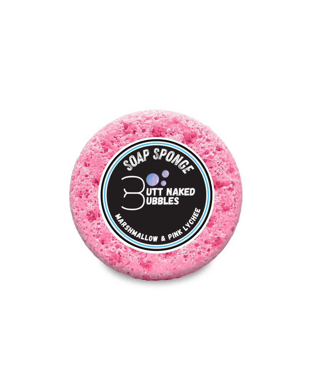 Marshmallow & Pink Lychee Soap Sponge