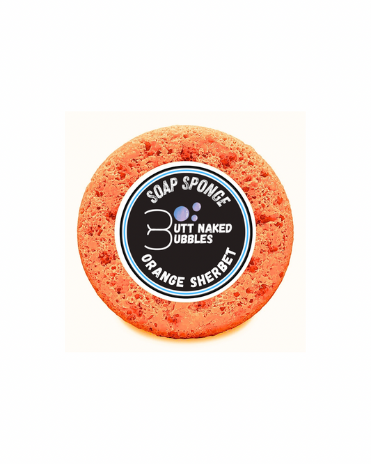 Orange Sherbet Soap Sponge