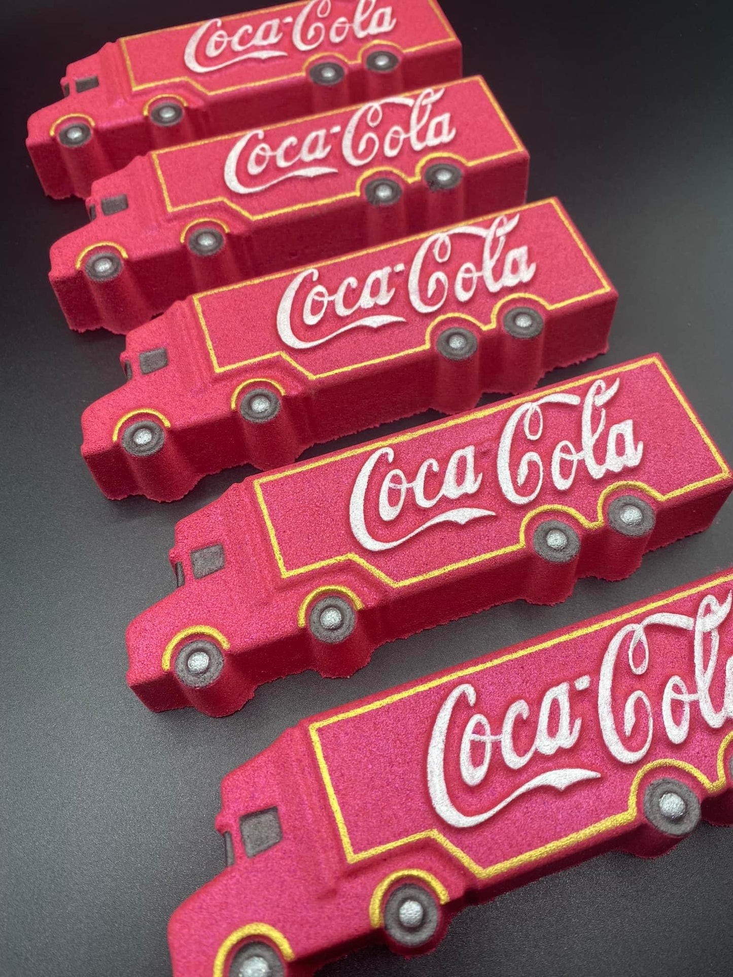 Coca-Cola Christmas Truck Bath Bomb