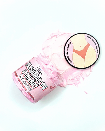 Marshmallow & Sweet Cherry Whipped Soap